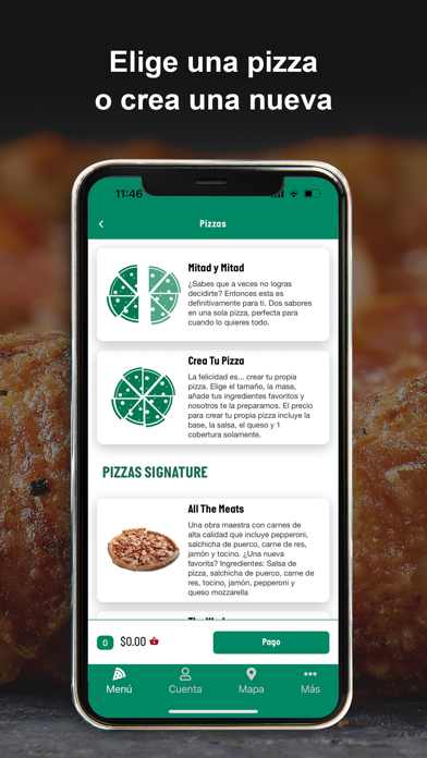 Papa John's Pizza México Screenshot
