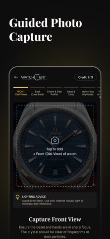 WatchCert: Watch Authenticator Screenshot 2 of 6