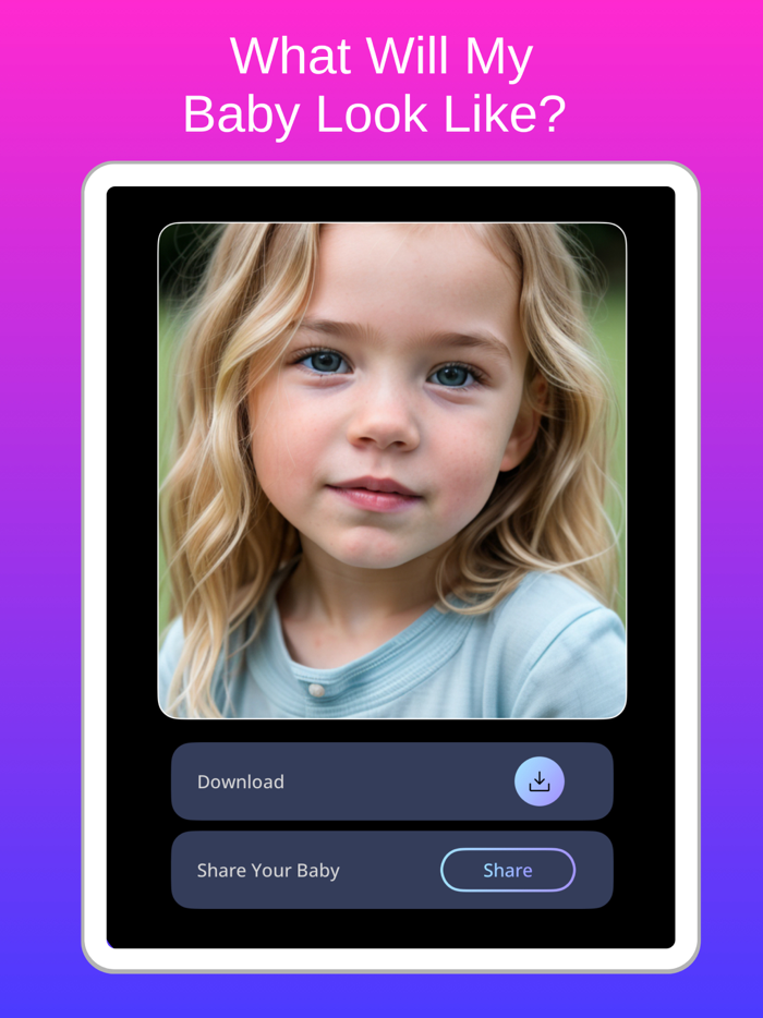 AI Baby Generator Future Face