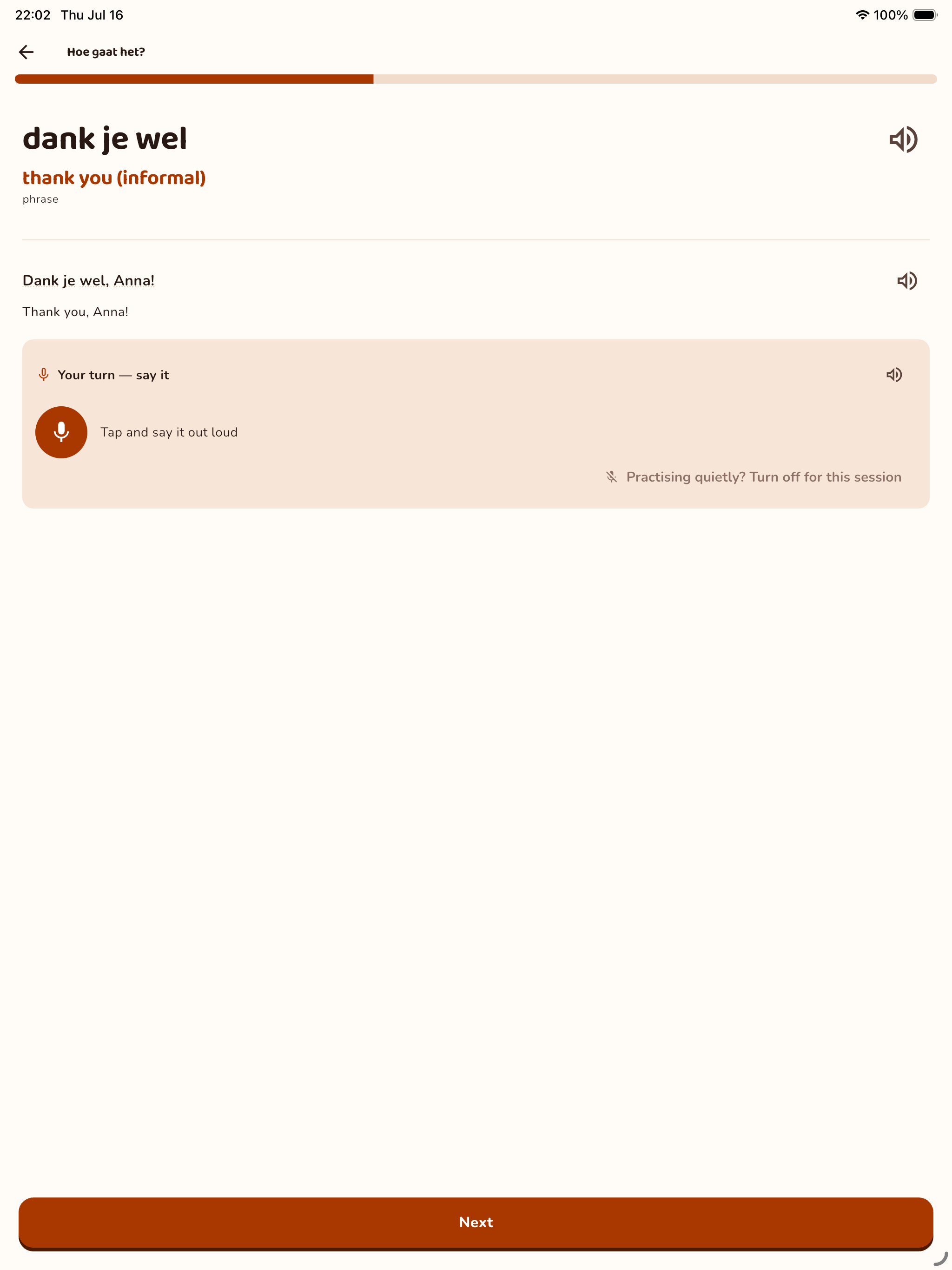 Dutchnest - Learn Dutch screenshot 9
