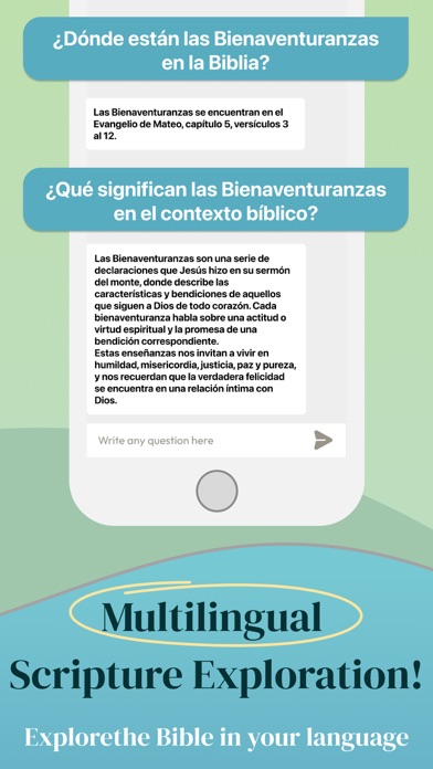 Holy Bible Chat & Scripture Screenshot