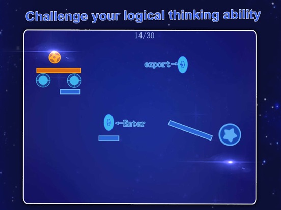 Screenshot #6 pour Neon ball:Physical puzzle game