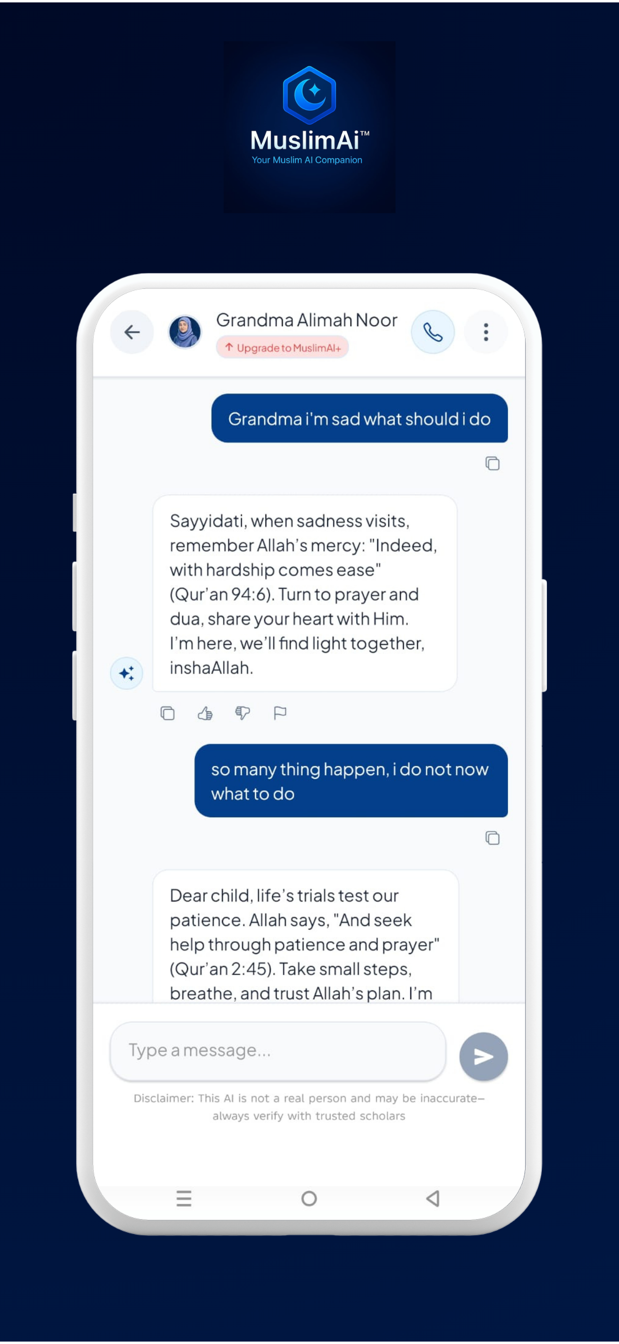 Muslim AI Companion screenshot 3