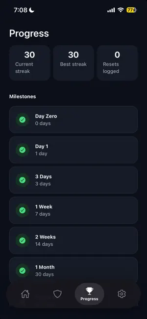 Root: Quit Porn & NoFap screenshot 3