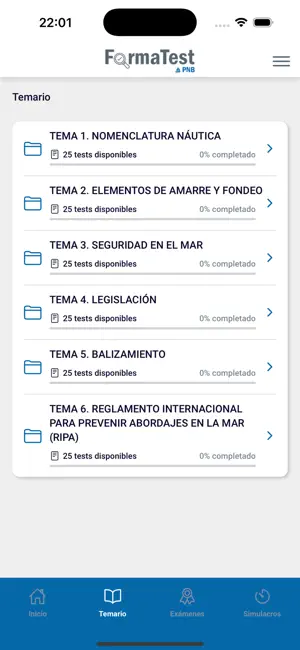 FormaTest PNB Patrón Básico screenshot 3