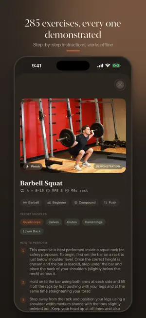 Liftrr: AI Gym Coach & Planner screenshot 1