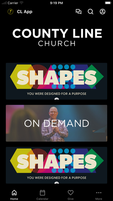 Screenshot #1 pour County Line Church App
