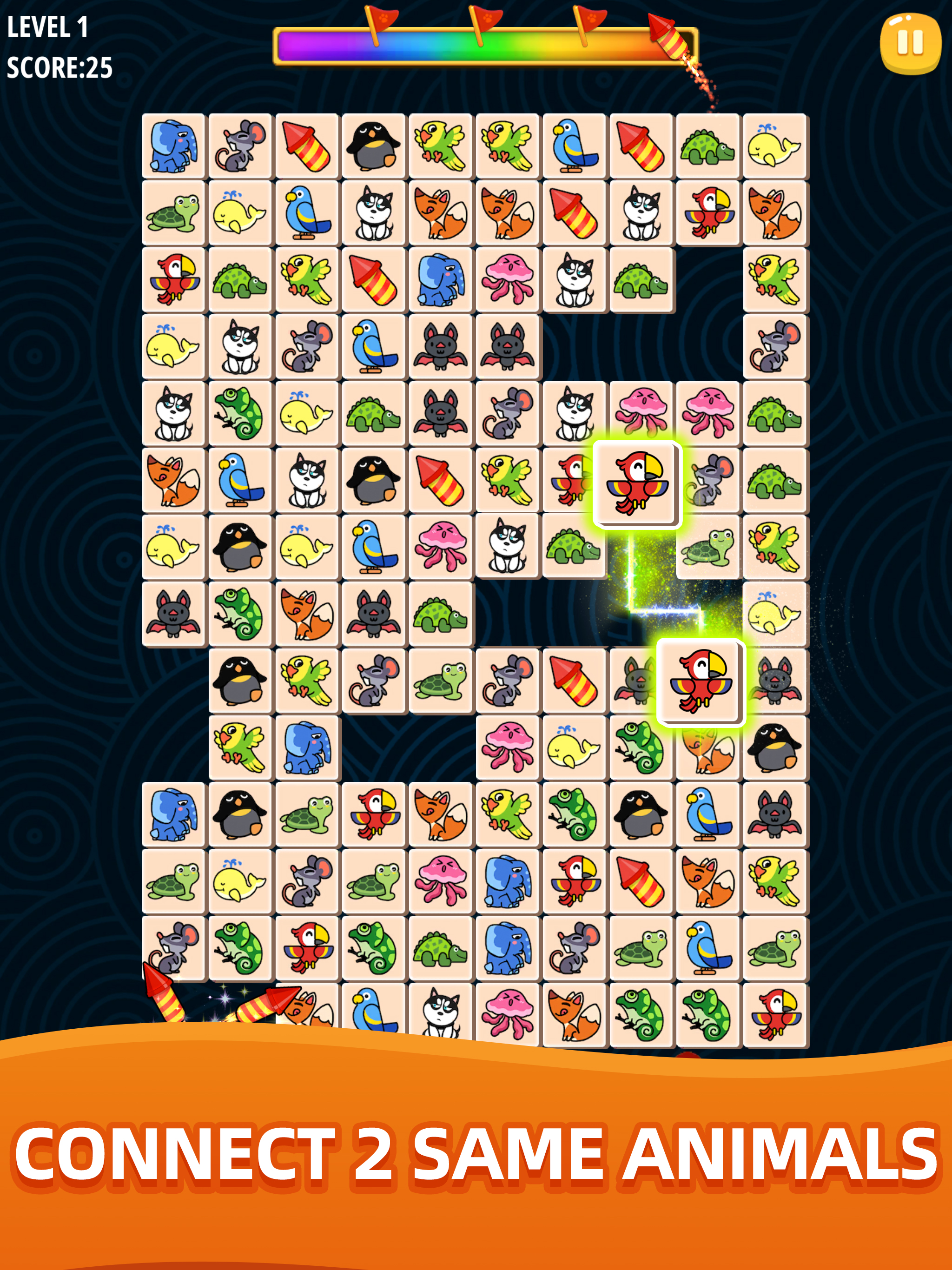 Animal Link-Connect Puzzle screenshot 6