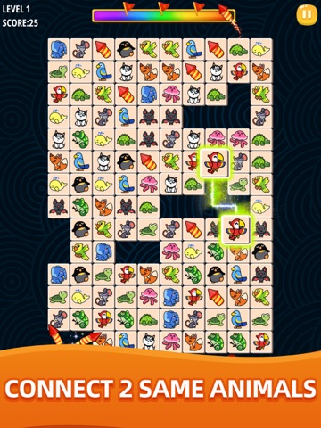 Animal Link-Connect Puzzle