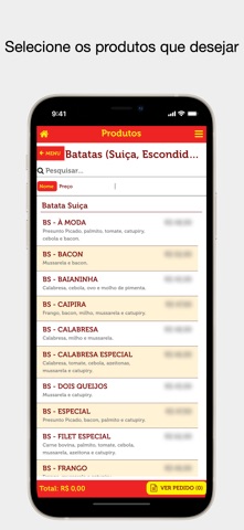 Focaccia Pizzaria app screenshot 2
