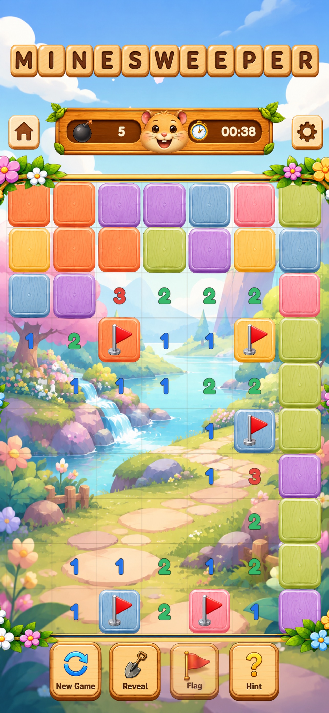 Screenshot 3 of Hamster Minesweeper