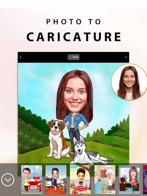 Screenshot #5 pour Dessinateur de caricatures