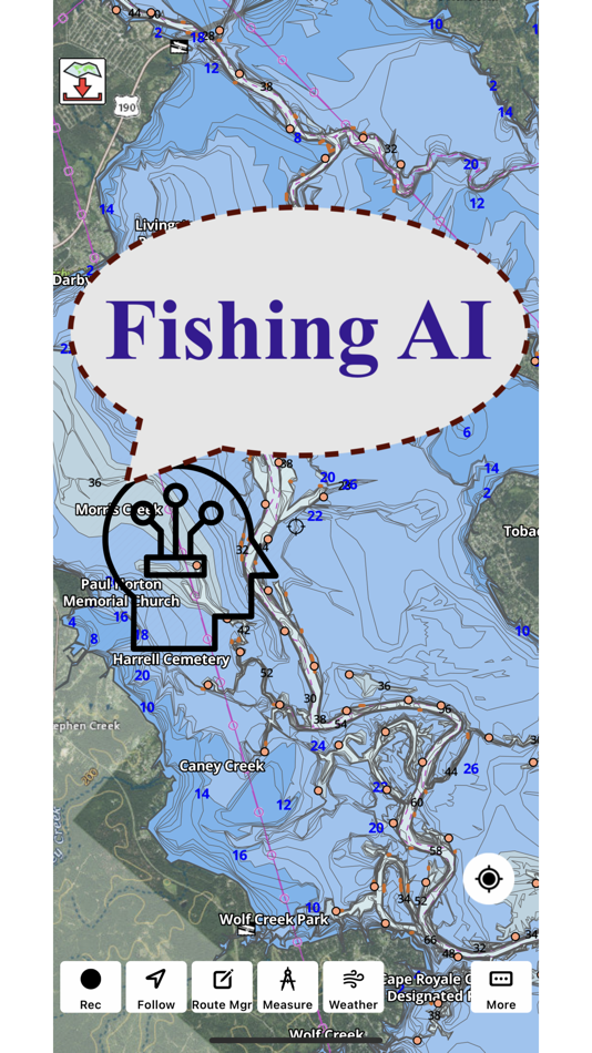 #6. i-Boating: Marine Charts & Gps (iOS) โดย: Bist LLC