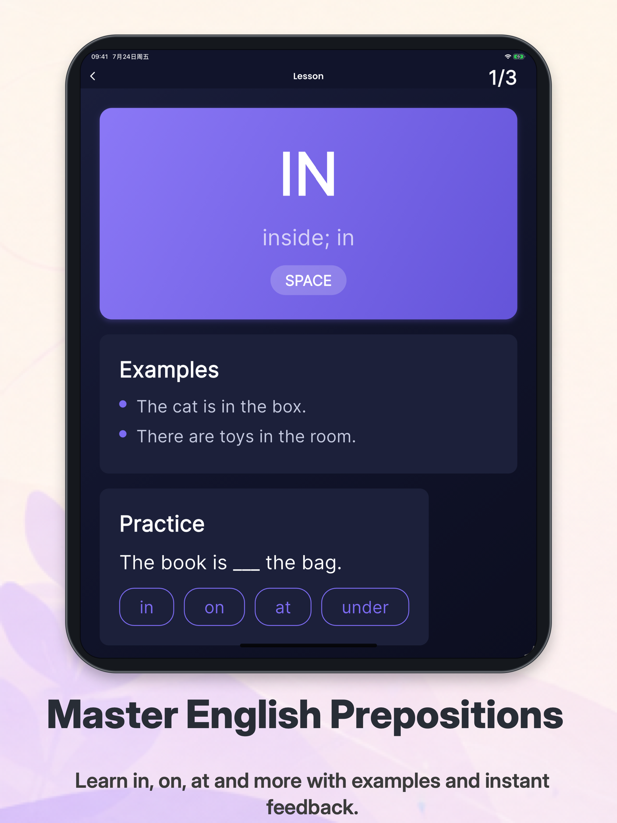 PrepoQuest: Prepositions screenshot 7