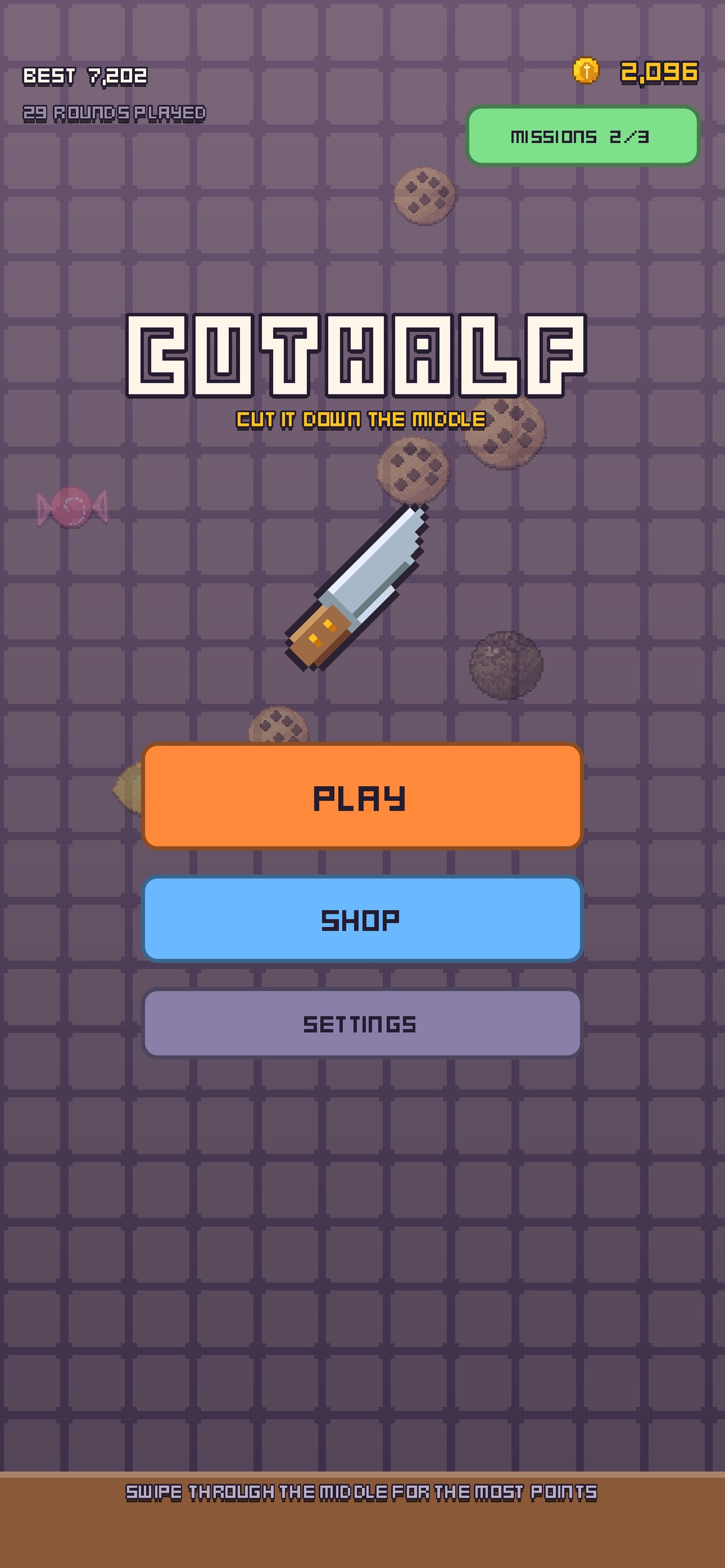 Screenshot 4 of cuthalf — one perfect cut