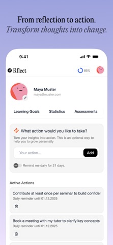 Rflect screenshot