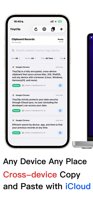 TinyClip - Clipboard Anywhere Screenshot 1 of 3