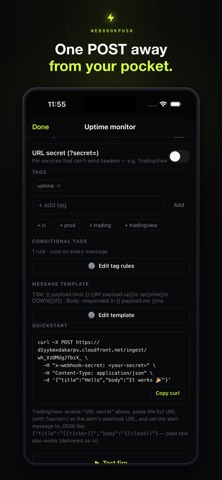 WebHookPush AI Screenshot 2 of 9