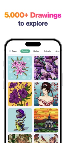 Coloring Book for Adults - App screenshot 2