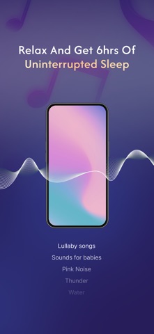 White Noise ASMR Sleep Sounds iPhone screenshot