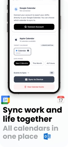 ShiftCal Shift Work Calendar Screenshot 4 of 9