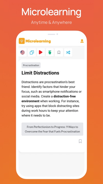 Microlearning Anytime Anywhere