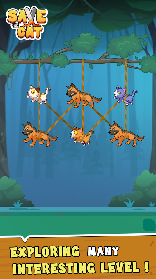 #3. Save the Cat - Kitten Escape (iOS) By: Thang Phan