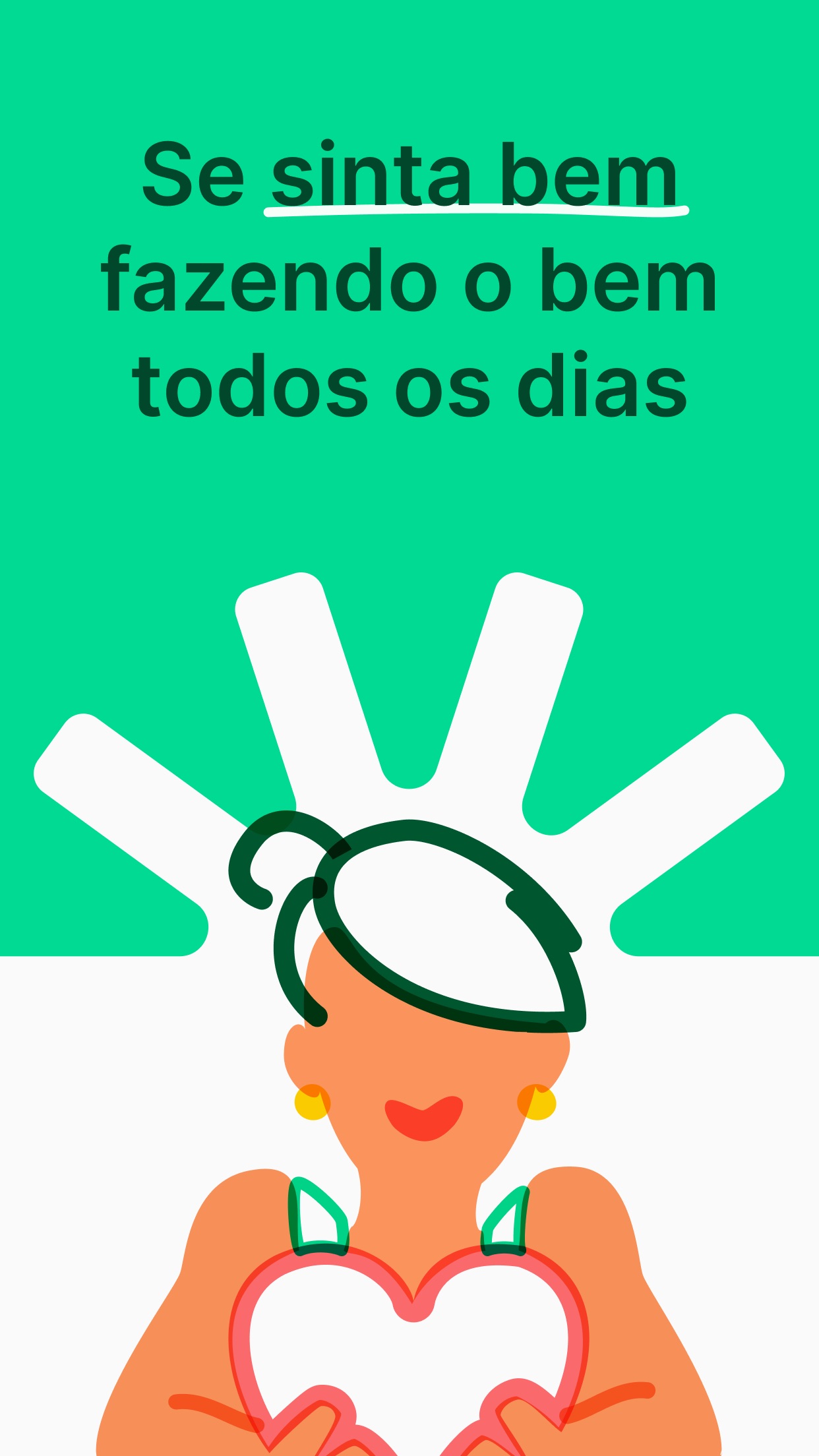 Screenshot do app Ribon - Ajude alguém todo dia