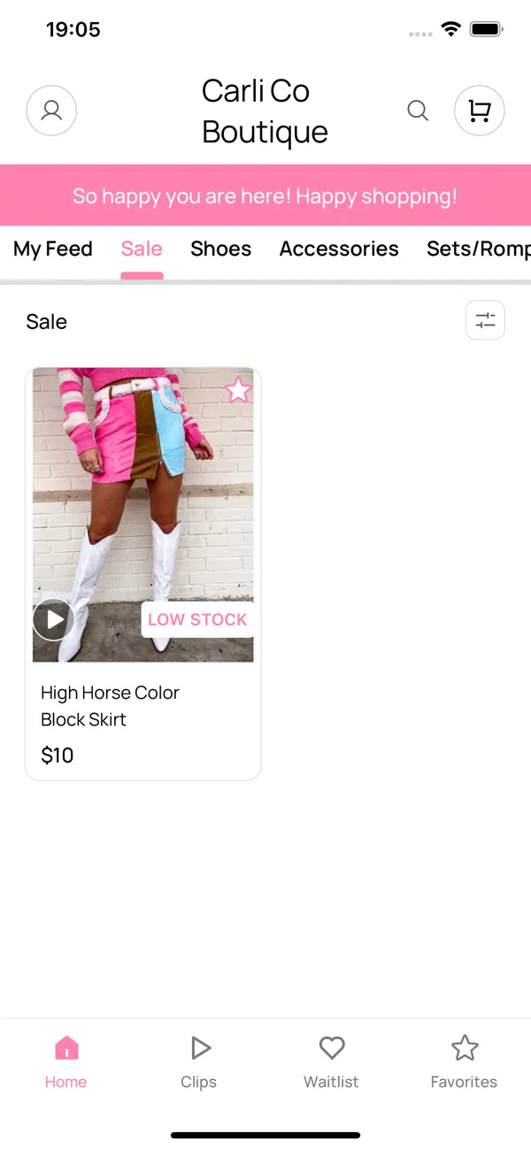 Screenshot #1 pour Carli Co Boutique