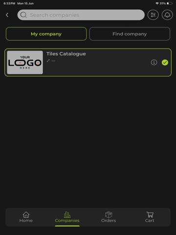 Tiles Dealer iPad screenshot