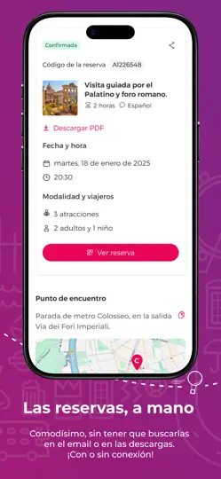 Captura de pantalla de Civitatis: ¡Llena Tu Viaje! en iPhone 6