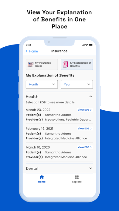 Triad Health Screenshot