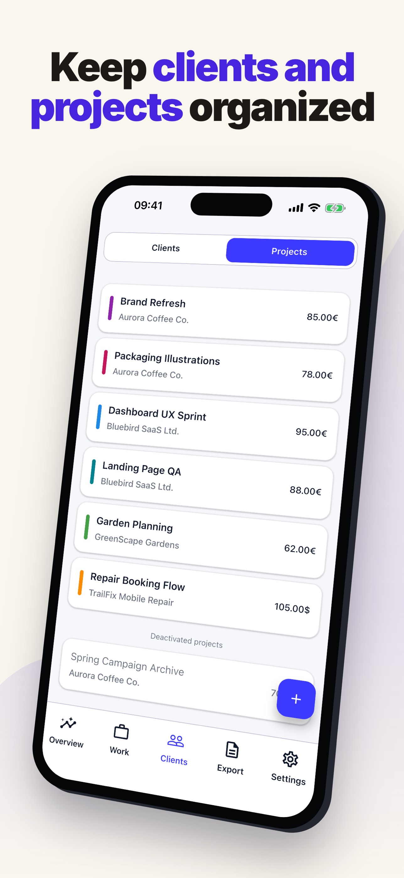 Screenshot 6 of IndieTrack for Freelancers