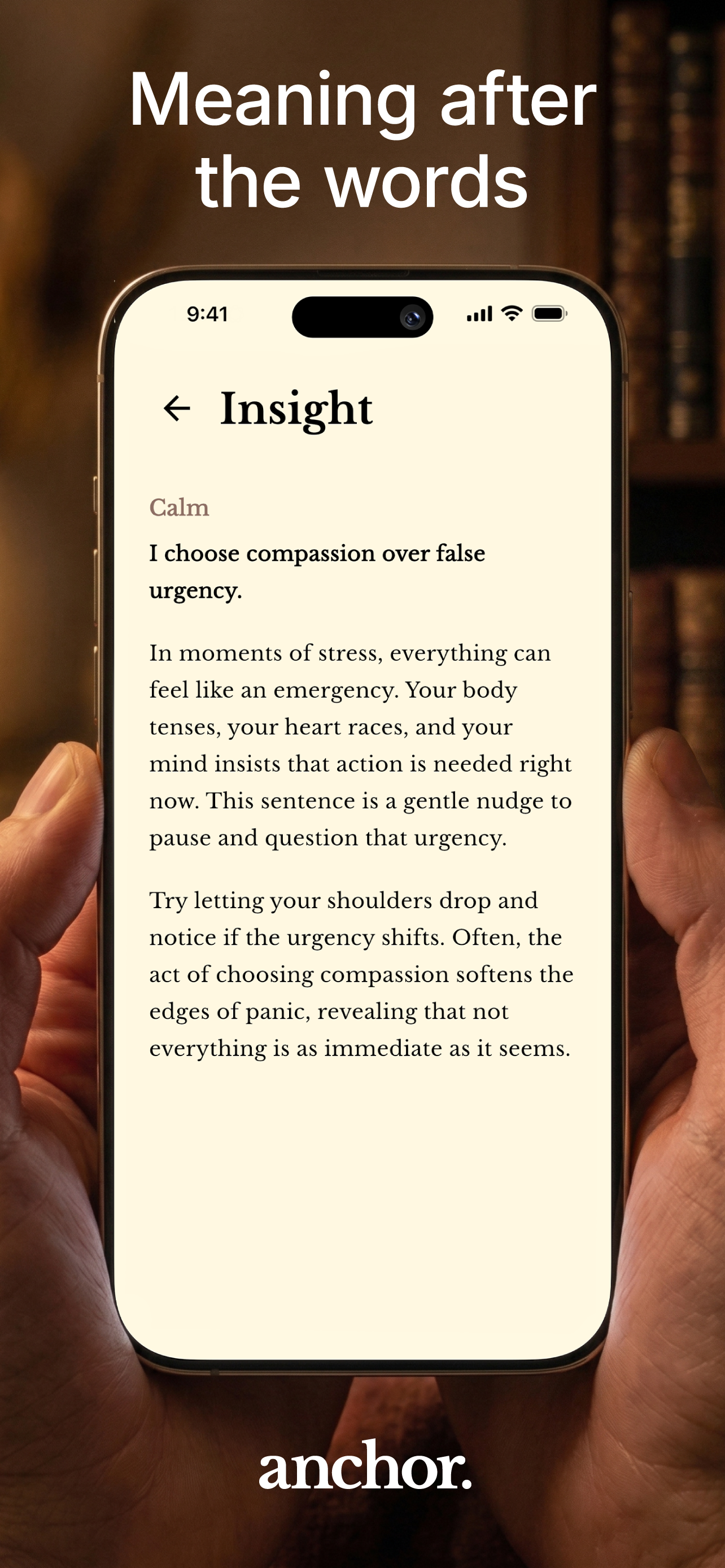 Anchor: Mindful Typing