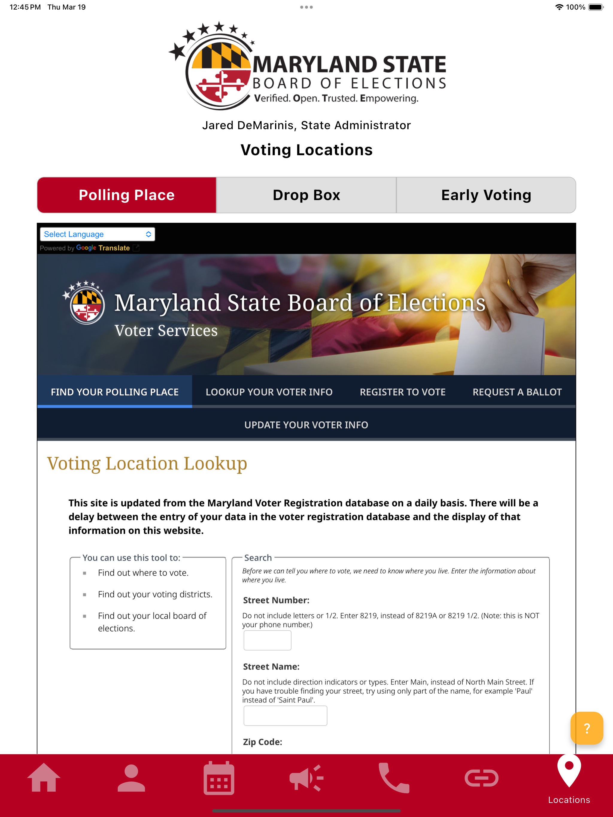 Go Vote MD