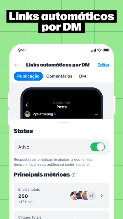 Manychat iPhone screenshot 2