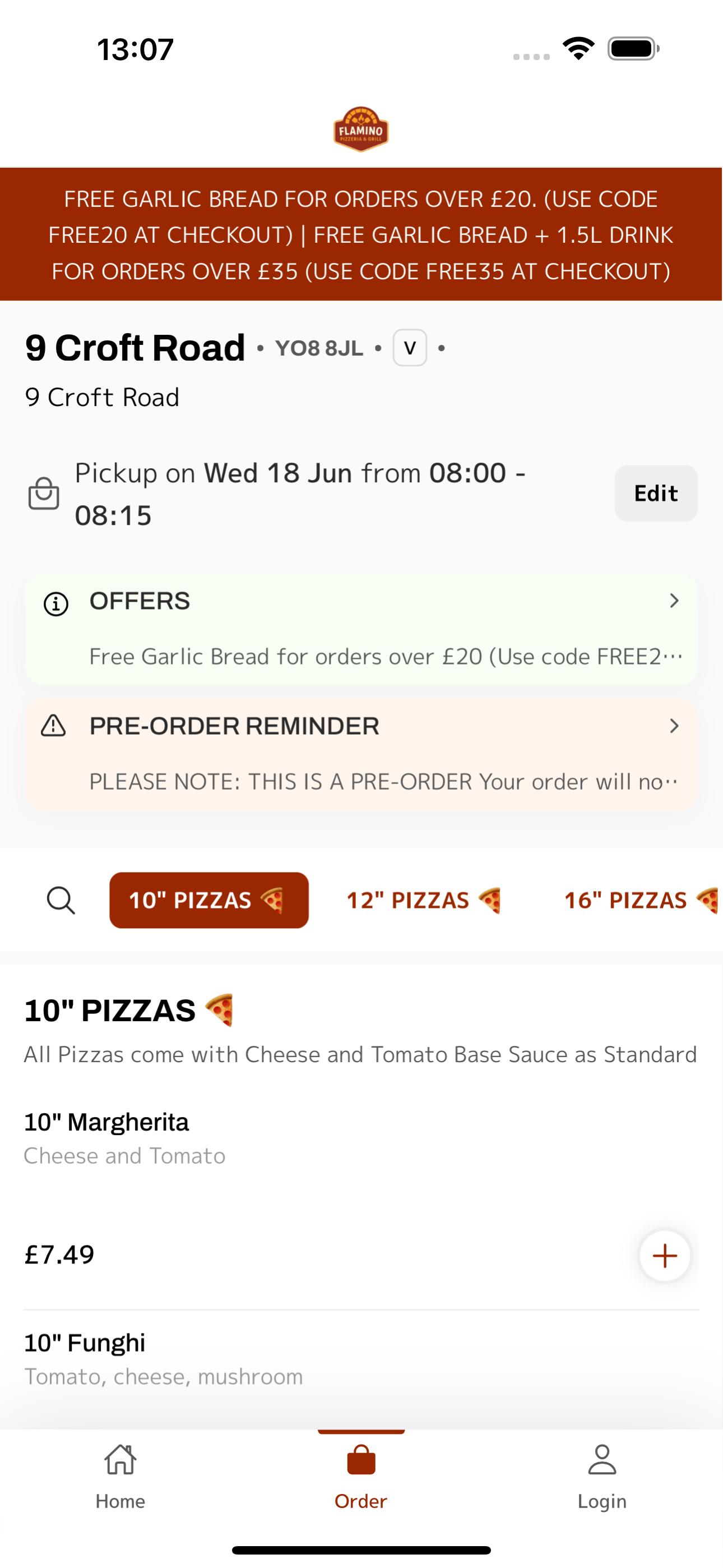 Flamino Pizzeria & Grill screenshot 3