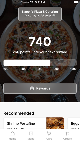Napoli's Pizza & Catering iPhone screenshot