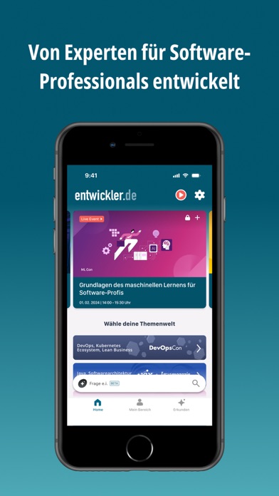 Screenshot #1 pour entwickler.de