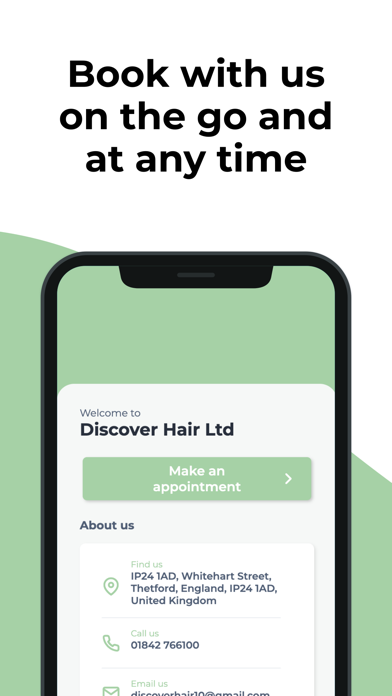 Screenshot #1 pour Discover Hair