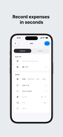 DayLedger - Simple Budget Screenshot 7 of 8