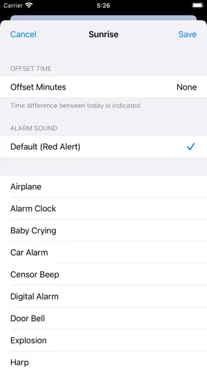 Dawn Alarm screenshot 3