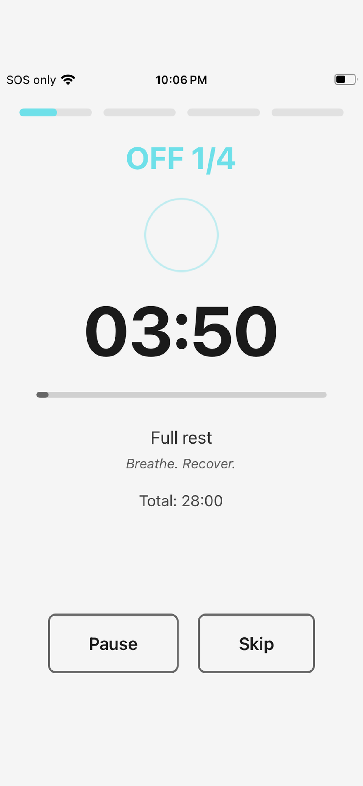 4x4 Timer Interval Training