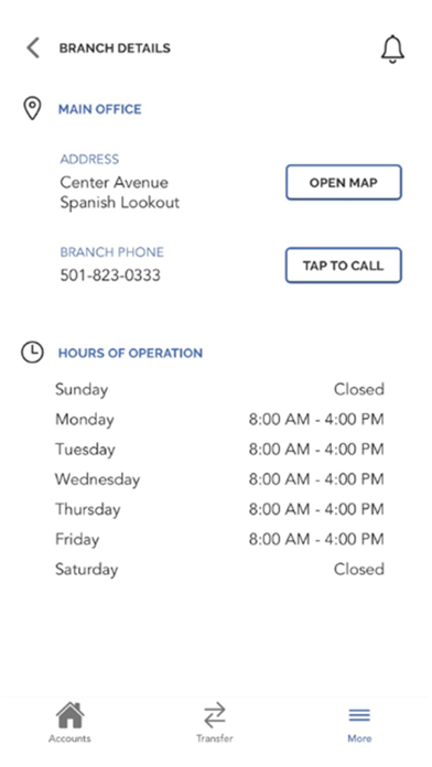 Spanish Lookout Credit Union Screenshot