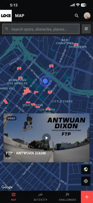 Loke: Skate spots & challenges screenshot 2