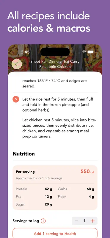 FitMenCook - Healthy Recipes screenshot 6 of 8