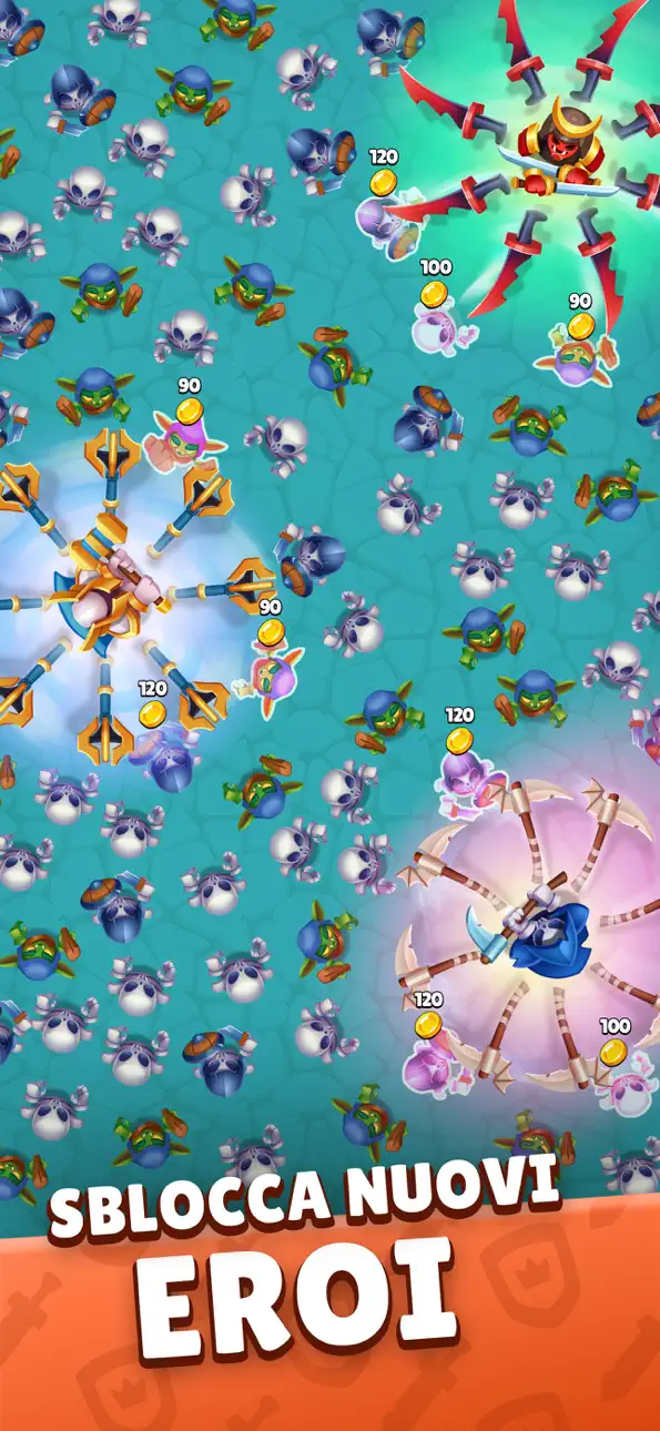 Heroes vs. Hordes: Survivor Hack screenshot 5 - iOS game interface