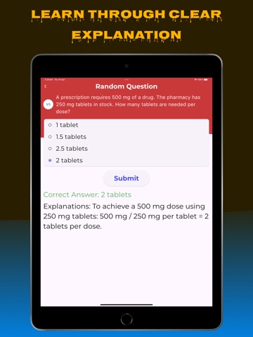 Pharmacy Tech Exam Prep 2025 iPad screenshot