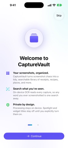 CaptureVault Screenshot 1 of 5