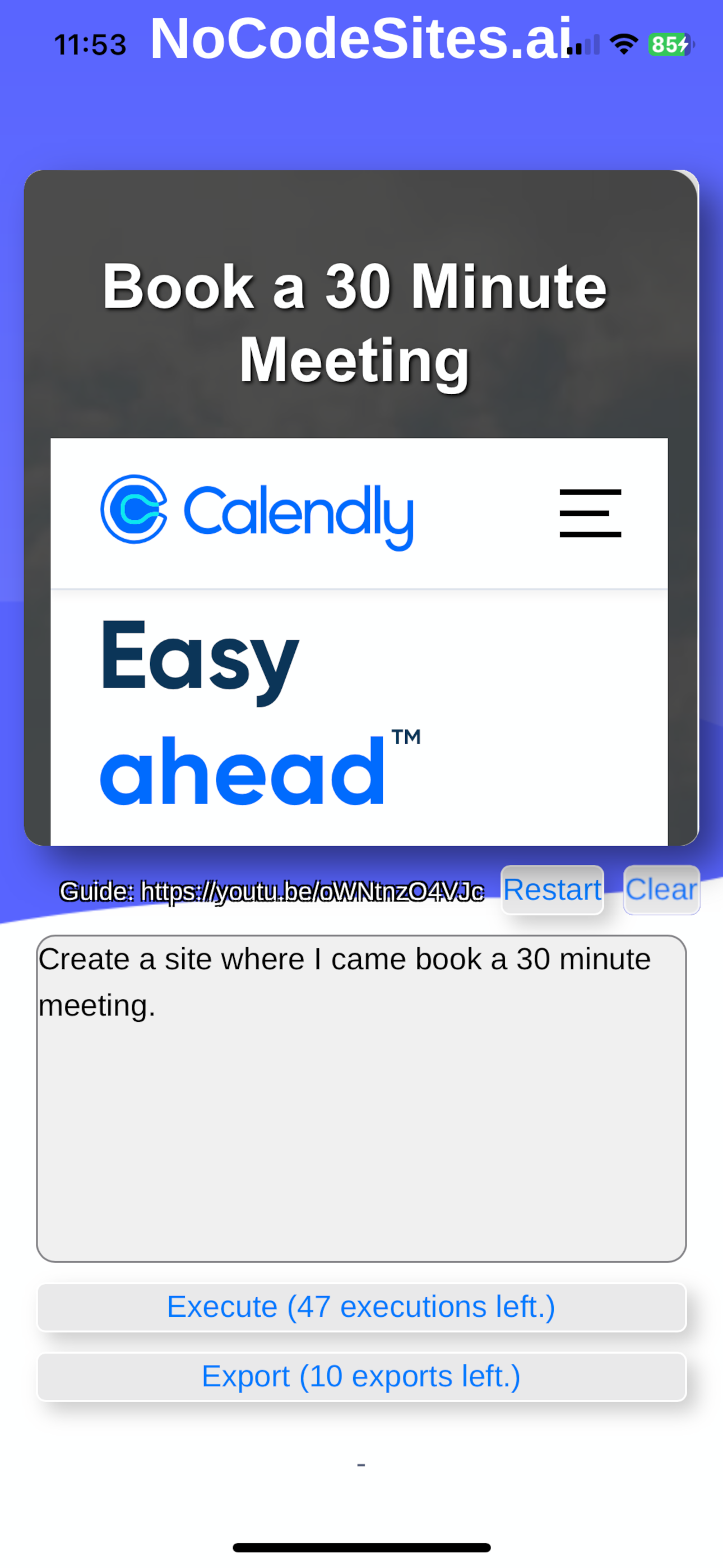NoCodeSites Ai Website Builder
